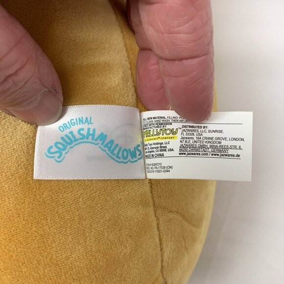 Squishmallow Disney Lady 14" Dog Brown Plush Ultra Soft Stuffed Pillow New - Picture 6 of 6